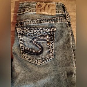 Silver Suki Mid Slim Boot 29x31